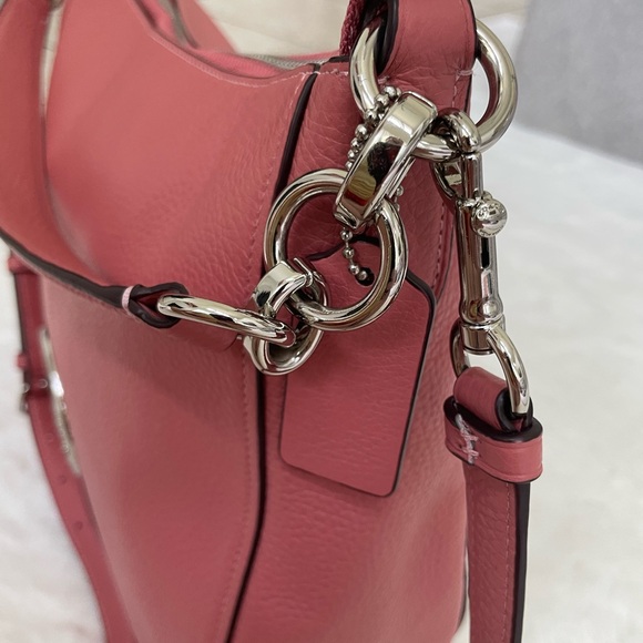Coach new F31400 Elle Hobo,Ross Petal Silver - Picture 6 of 8